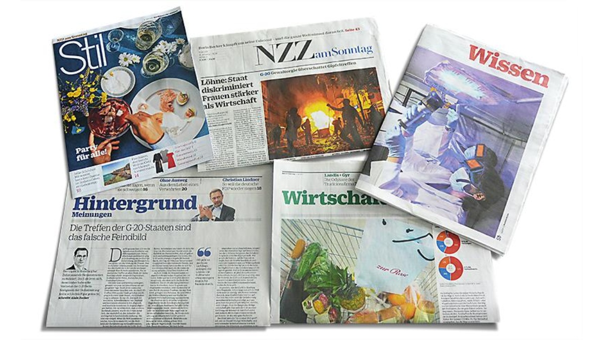 Meilenstein im Projekt «Neue Zürcher Zeitung»