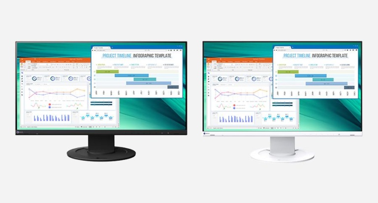Neu: Der EIZO FlexScan-Monitor EV2460 mit 23,8 Zoll