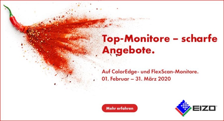 EIZO Frühjahrspromotionen 2020 – Jetzt profitieren