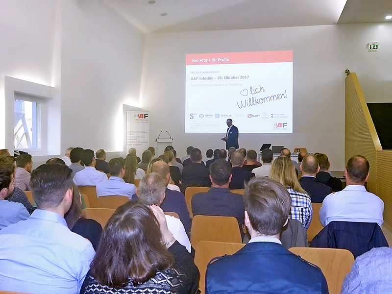 Herzlich Willkommen beim A&F Infoday