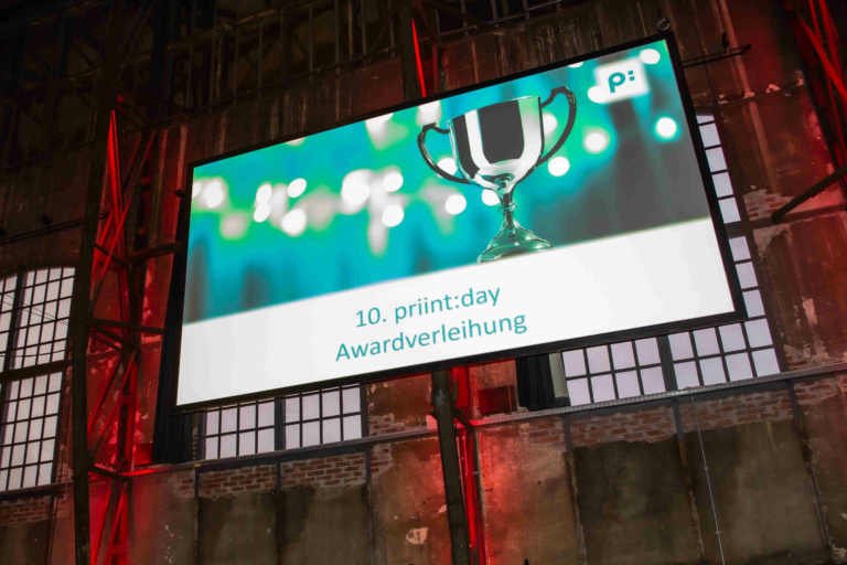 Der priint:award 2021 für die beste Innovation geht an a&f systems