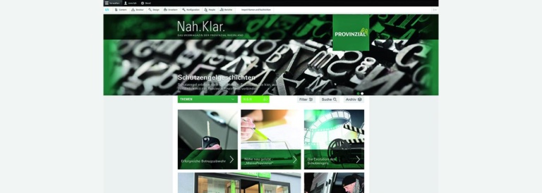 „Nah.Klar.” – die Provinzial Rheinland publiziert mit Inception