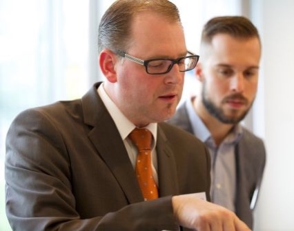 Stefan Schärer und Philippe Lindegger