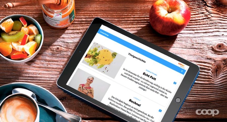 Spannende Inhalte von unterwegs – der neue Online-Auftritt der Coopzeitung