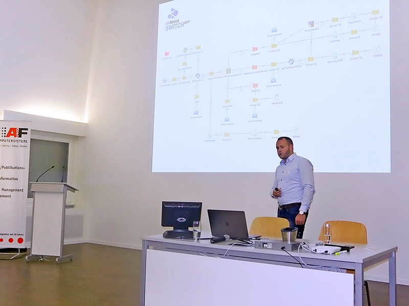 Michael Friedli stellt Enfocus Switch vor